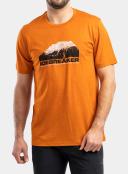 Mens Tech Lite II Short Sleeve Mountain Spice - Icebreaker Med / Black
