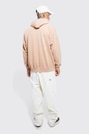 Mens Tobacco Man Oversized Washed Hoodie