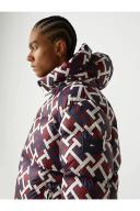 Mens Tommy Hilfiger Red Zero Gravity Down Puffer Jacket - Red