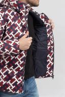 Mens Tommy Hilfiger Red Zero Gravity Down Puffer Jacket - Red