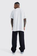 Mens True Black Baggy Rigid Jean