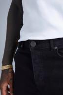 Mens True Black Super Skinny Jeans