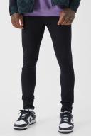 Mens True Black Super Skinny Stretch Jean