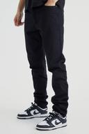 Mens True Black Tall Slim Rigid Jean