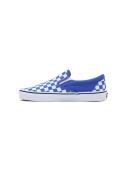 Mens Vans Classic Slip-on Color Theory Checkerboard Dazzling Blue Blue Size 4
