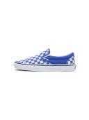 Mens Vans Classic Slip-on Color Theory Checkerboard Dazzling Blue Blue Size 4