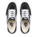Mens Vans Sk8-Low Vans Misprint Shoe Black White Size 7