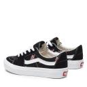Mens Vans Sk8-Low Vans Misprint Shoe Black White Size 7