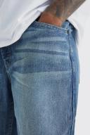 Mens Vintage Blue Relaxed Rigid Jean
