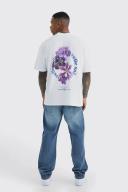 Mens Vintage Blue Relaxed Rigid Jean