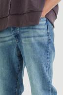 Mens Vintage Blue Tall Slim Rigid Jean