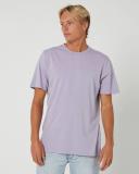 Mens Volcom AUS Wash Mens SS Tee Violet Ice Violet Ice Size Medium