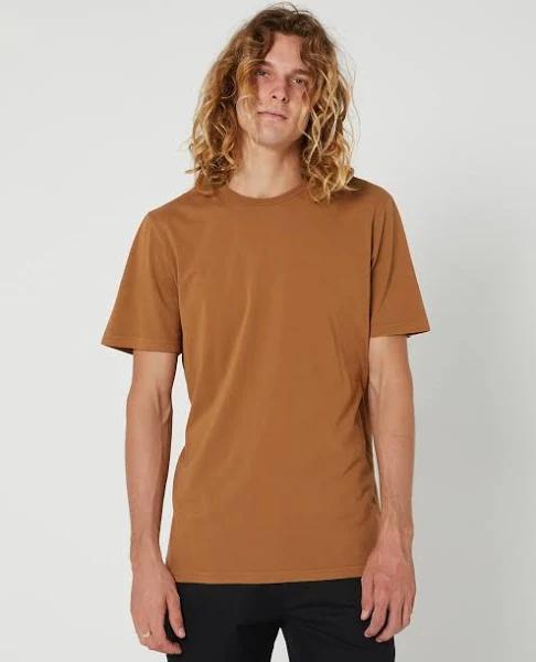 Mens Volcom AUS Wash SS Tee Rubber Rubber Size XXL