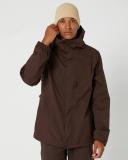 Mens Volcom Dua GORE-TEX Jacket Brown Size Medium