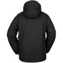 Mens Volcom Iconic Stone Snow Jacket Dark Grey Size Medium