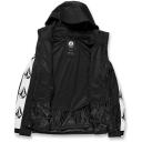Mens Volcom Iconic Stone Snow Jacket Dark Grey Size Medium