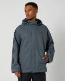 Mens Volcom Iconic Stone Snow Jacket Dark Grey Size XXL