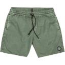 Mens Volcom Stones Hybrid Mens Elastic Waist Short Asphalt Black Size Medium