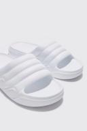 Mens White Moulded Slider