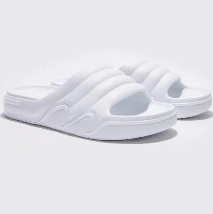 Mens White Moulded Slider