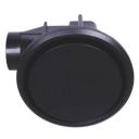 Mercator Novaline-II - Square Exhaust Fan 240V, 290mm / Black