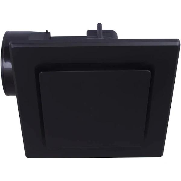 Mercator Novaline-II - Square Exhaust Fan 240V, 290mm / Black