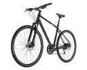 Merida Crossway 100 Hybrid Bike Black/Silver (2022) - SM by 99 Bikes