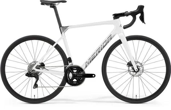 Merida Scultura 6000 Road Bike White/Gunmetal Grey (2023) - XXS by 99 Bikes