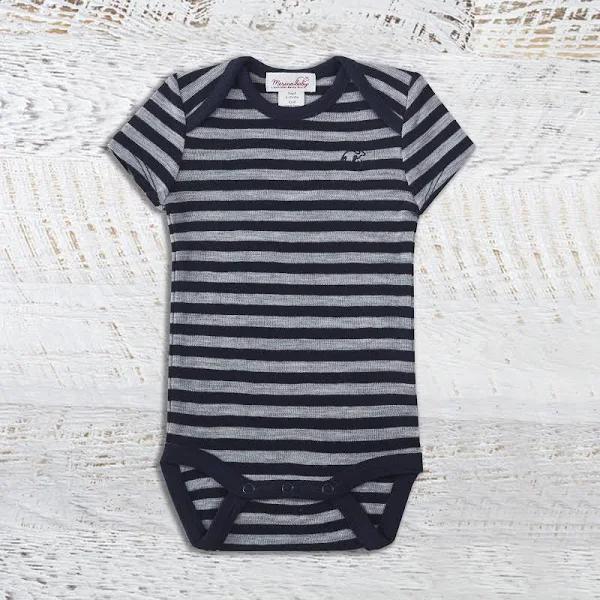 Merino Baby Short Sleeve Bodysuit