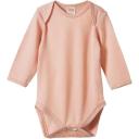 Merino Essential L/S Bodysuit, Rose Dust / 1Y