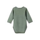 Merino Long Sleeve Bodysuit Various Colours Nettle / 6-12M
