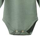 Merino Long Sleeve Bodysuit Various Colours Nettle / 6-12M