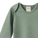 Merino Long Sleeve Bodysuit Various Colours Rose Dust / 0-3M