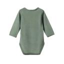 Merino Long Sleeve Bodysuit Various Colours Rose Dust / 0-3M