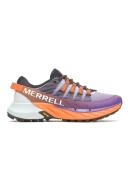 Merrell Agility Peak 4 J067548 Lilac/Orange 4 UK Womens Trainers
