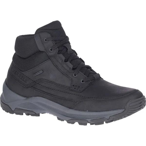 Merrell Anvik 2 Mid Waterproof Boots Black Grey - 43.5