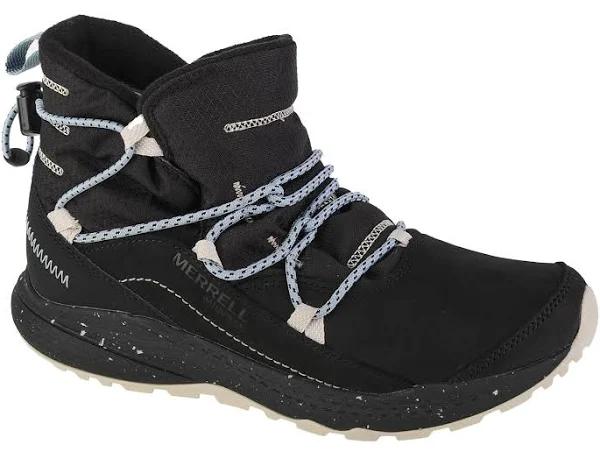 Merrell Bravada 2 Thermo Demi Waterproof Boots Black Sky Blue Women - 41
