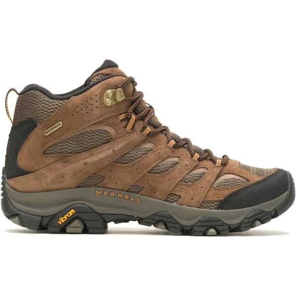 Merrell Men's Moab 3 Mid Waterproof - 11,Earth