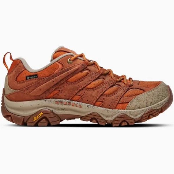Merrell - Moab 3 Smooth Gore Tex Walking Shoes - Orange - UK 7.5