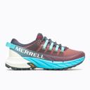 Merrell Women's Agility Peak 4 Trail Shoes UK 7 CABERNET/ATOLL