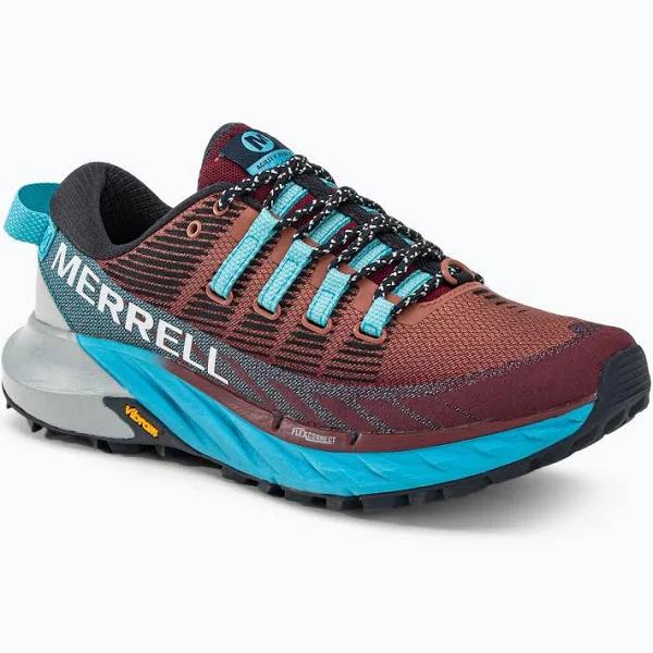 Merrell Women's Agility Peak 4 Trail Shoes UK 7 CABERNET/ATOLL