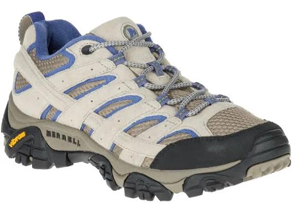 Merrell Women's Moab 2 Vent Shoe - 9.5 Wide - Aluminum / Marlin