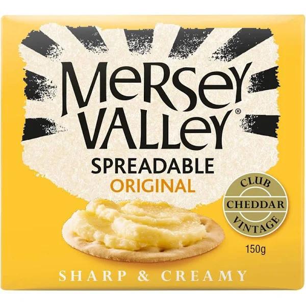 Mersey Valley Original Spreadable Cheddar Cheese 150g