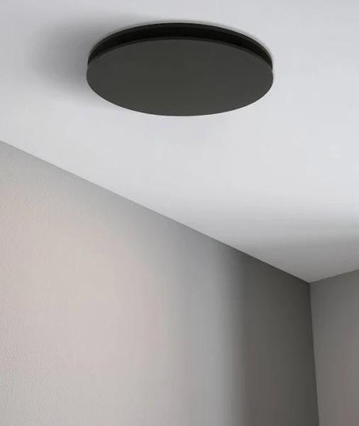 Mett IP Round Exhaust Fan Only in Black