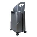 MiaMily Multi Carry Luggage, Charcoal Grey 100% Polyester