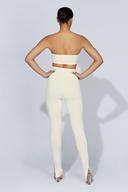 Michelle Side Split Leggings | Cream | MESHKI Leggings | Size M | in Multiple Sizes & Styles | AfterPay Available