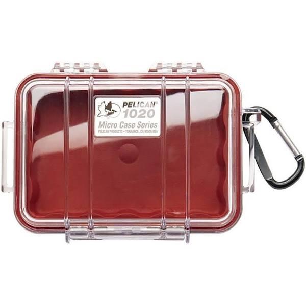 Micro Case 1020 Red/Clear