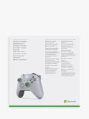 Microsoft Wireless Controller - Grey/Green - Xbox One