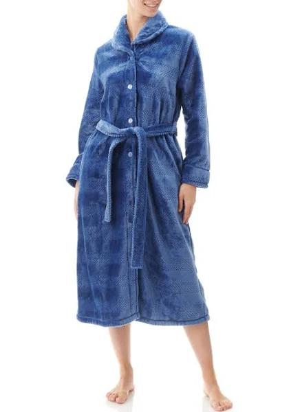 Mid Button Gown - Dressing Gowns - Givoni