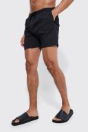 Mid Length Pintuck Swim Shorts